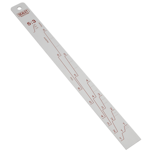 Sealey PA08 Aluminium Paint Measuring Stick 5:1/5:3 - additional view 4