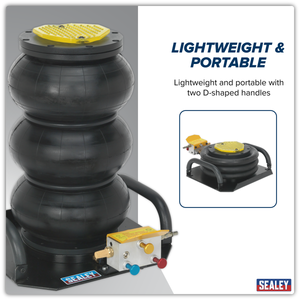 Sealey PAFJ3S Premier Air Operated Fast 3-Stage Jack 3 Tonne - additional view 7