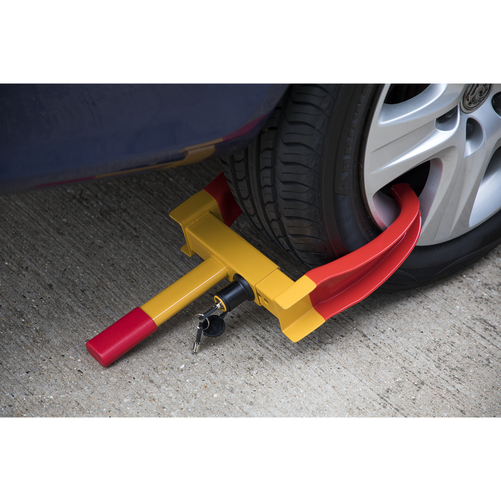 Sealey PB395 Claw Car Wheel Clamp with Lock & Key - additional view 3