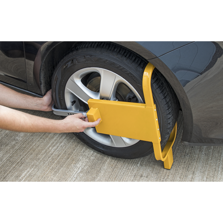 Sealey PB397 Wheel Clamp with Lock & Key - additional view 2