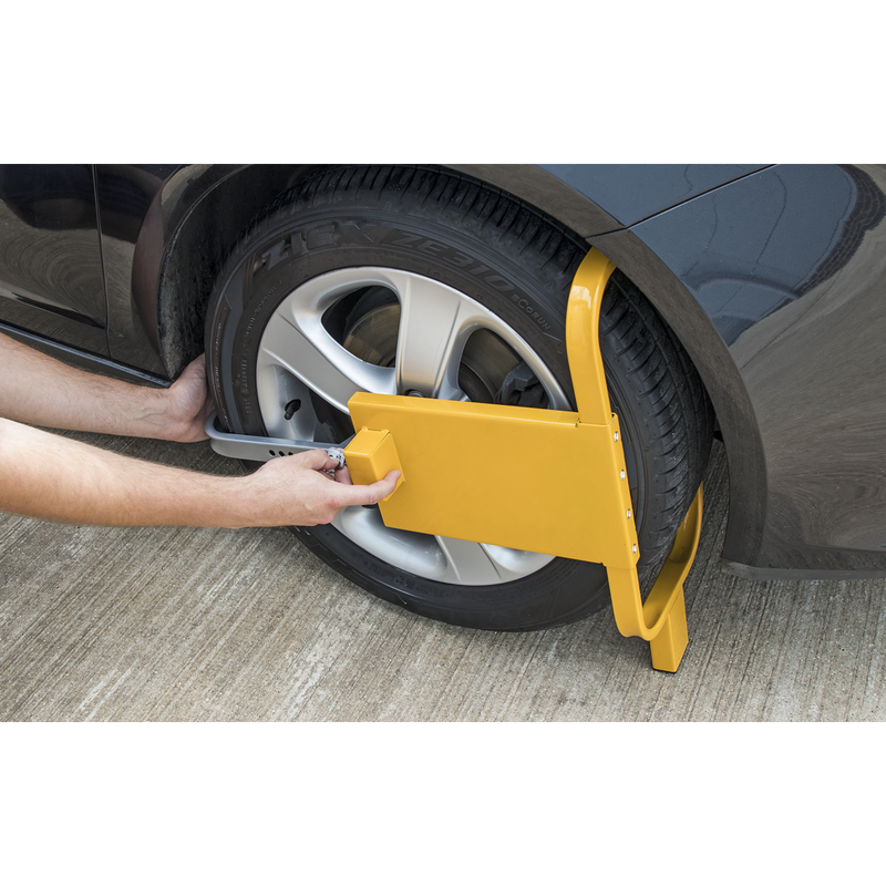Sealey PB397 Wheel Clamp with Lock & Key - additional view 2