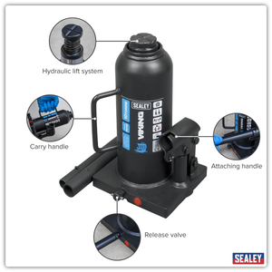 Sealey PBJ10S Viking Bottle Jack 10 Tonne - additional view 13