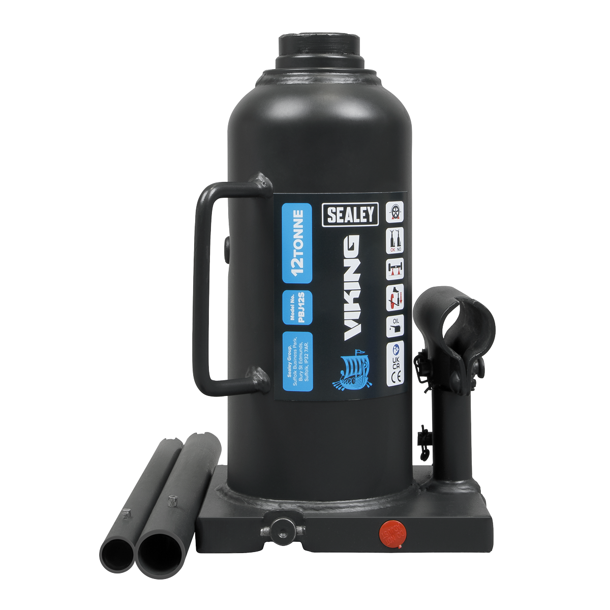 Sealey PBJ12S Viking Bottle Jack 12 Tonne - additional view 2