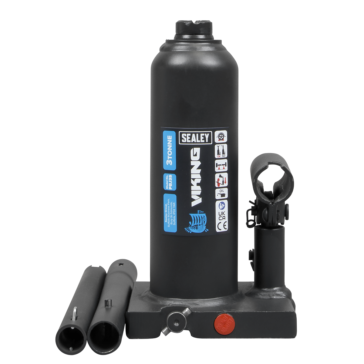 Sealey PBJ3S Viking Bottle Jack 3 Tonne - additional view 11