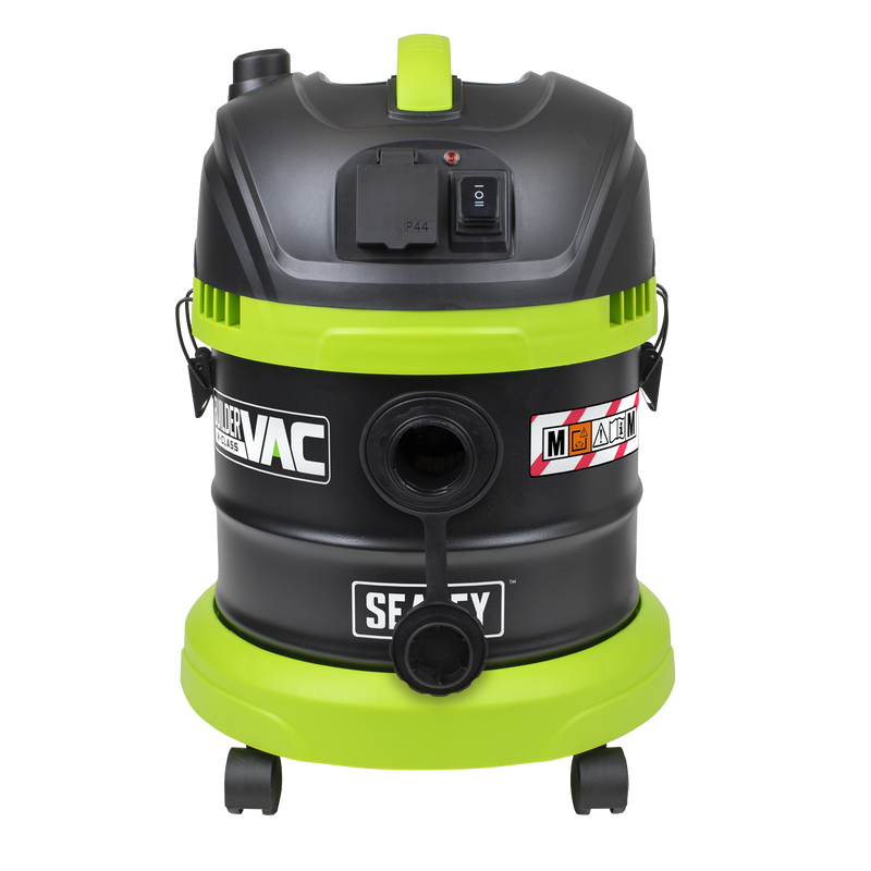 Sealey PC150BV BuilderVac® 15L M Class Vacuum Cleaner Wet & Dry with Stainless Steel Drum 1400W/230V - additional view 11