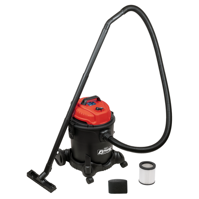 Sealey PC200 20L Vacuum Cleaner Wet & Dry 1250W/230V