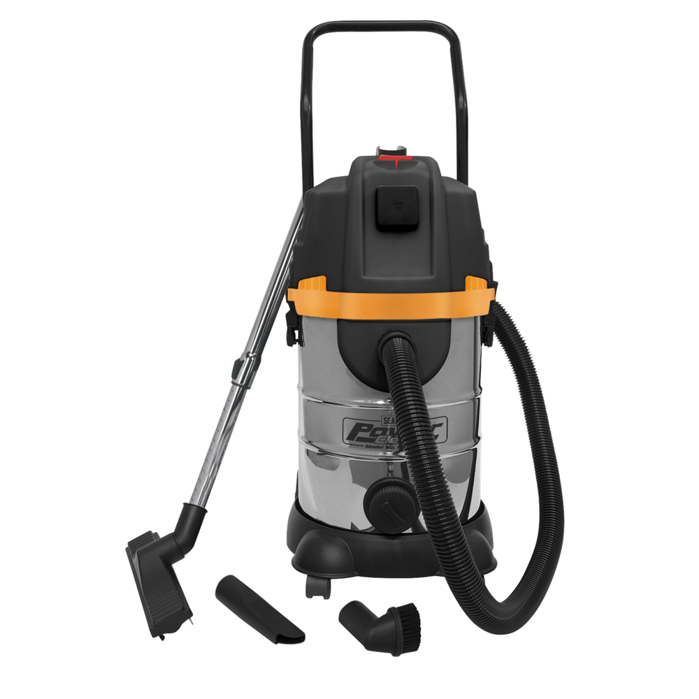 Sealey PC300BL 30L Industrial Cyclone Vacuum Cleaner Wet & Dry 1200W/230V - additional view 5