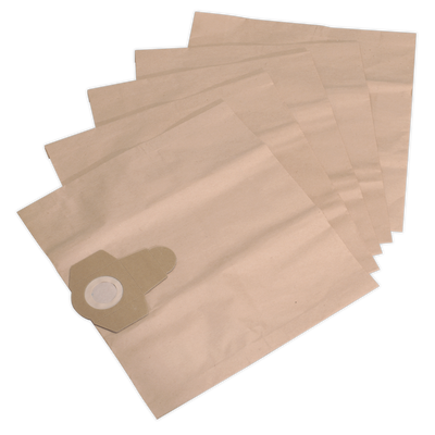 Sealey PC300PB5 Dust Collection Bag for PC300SD Series - Pack of 5