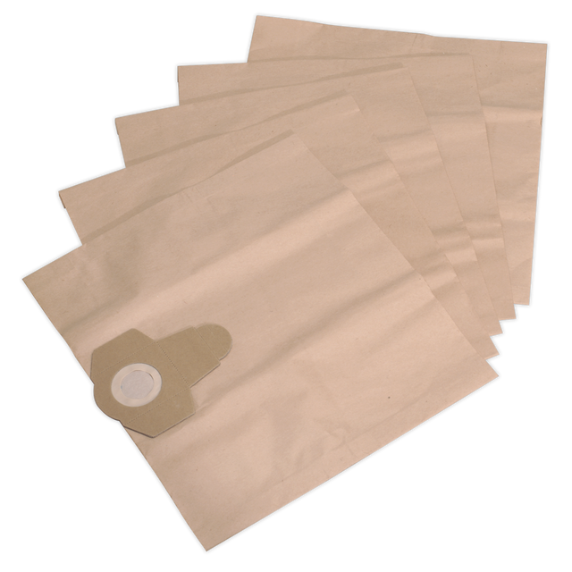 Sealey PC300PB5 Dust Collection Bag for PC300SD Series - Pack of 5