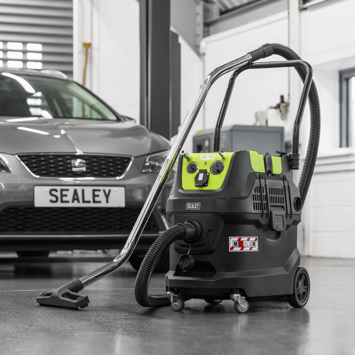 Sealey PC400MA M Class Dust-Free Industrial Wet & Dry Vacuum Cleaner 40L with Autostart for Air/Electric - additional view 9