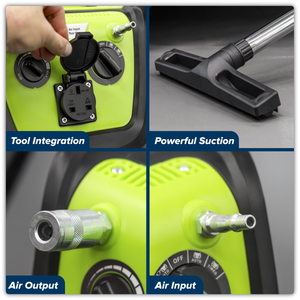 Sealey PC400MA M Class Dust-Free Industrial Wet & Dry Vacuum Cleaner 40L with Autostart for Air/Electric - additional view 4