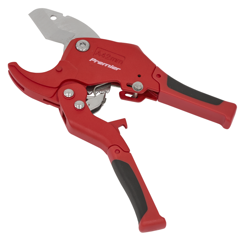 Sealey PC41 Premier Plastic Pipe Cutter Quick Release 6-42mm - additional view 2