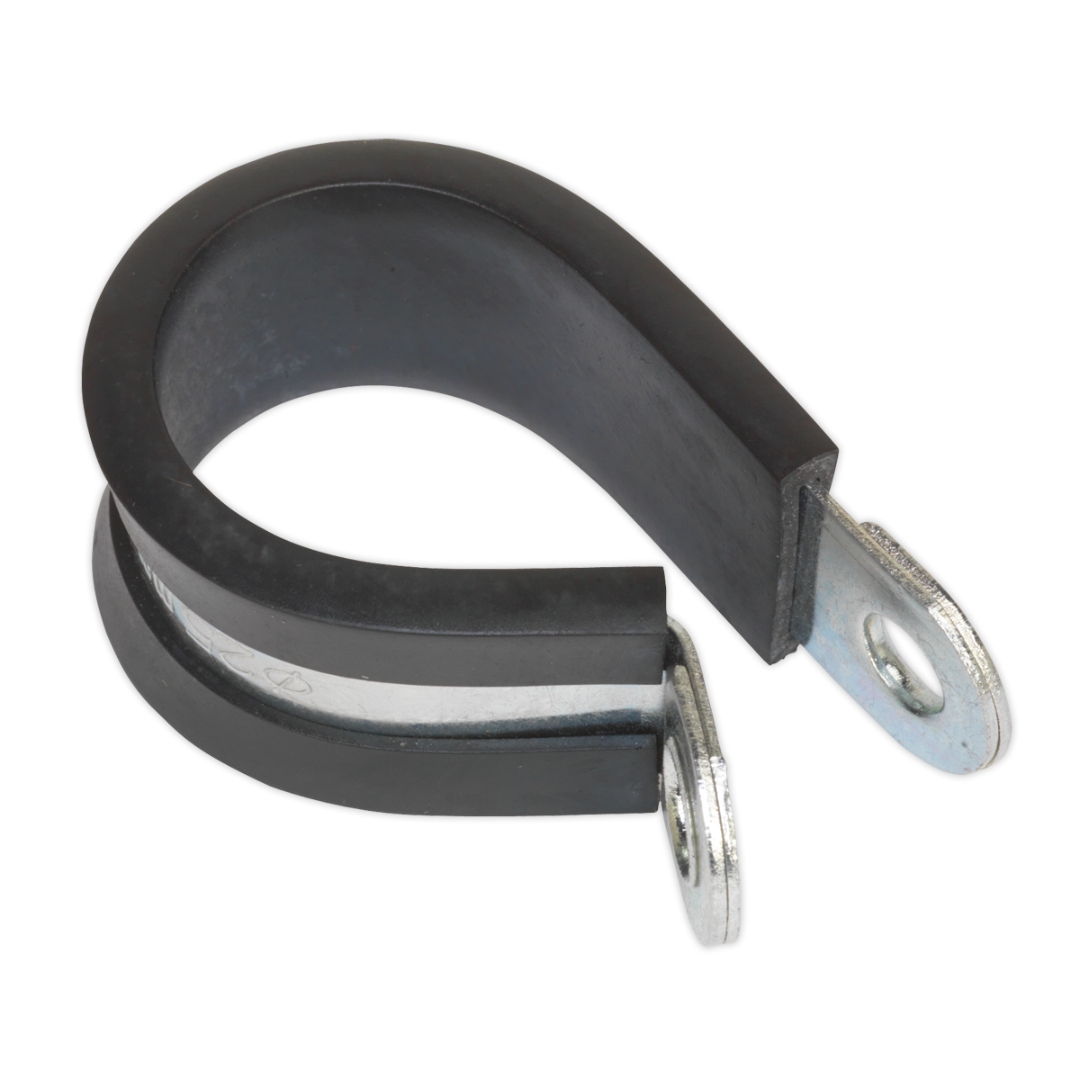 Sealey PCJ25 Rubber Lined P-Clip 25mm - Pack of 25