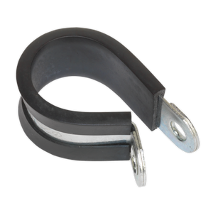 Sealey PCJ25 Rubber Lined P-Clip 25mm - Pack of 25