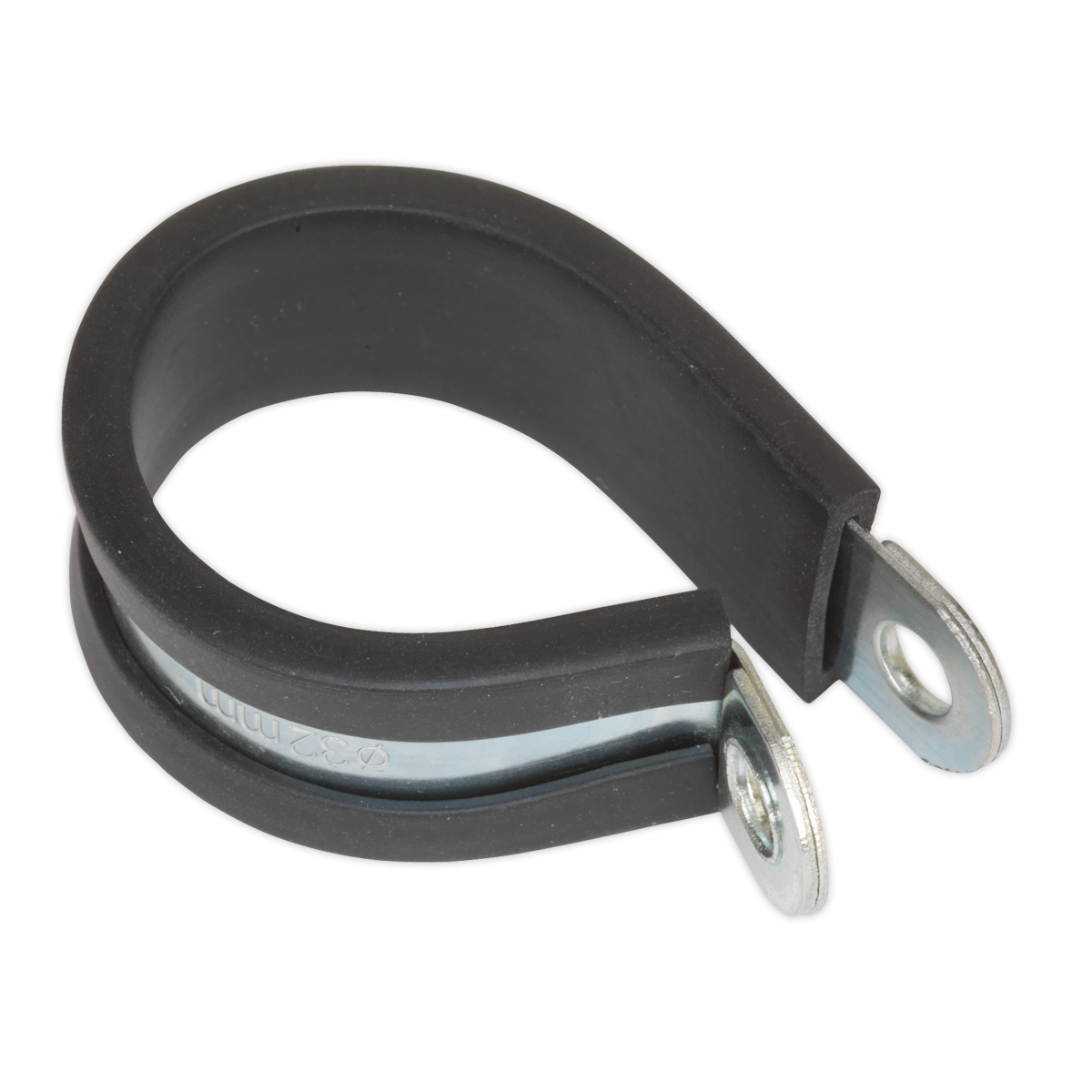 Sealey PCJ32 Rubber Lined P-Clip 32mm - Pack of 25
