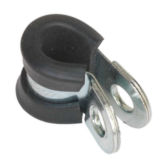 Sealey PCJ8 Rubber Lined P-Clip 8mm - Pack of 25
