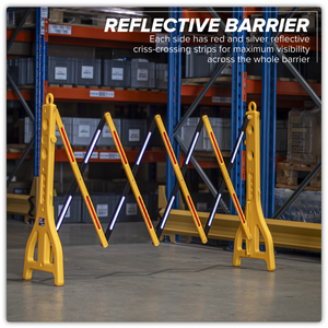 Sealey PFB2500 Plastic Folding Barrier 2500mm - additional view 5
