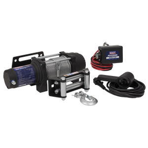 Sealey PH12545 Geared Winch with Brake 450kg Line Pull 12V