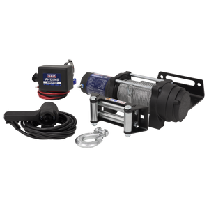 Sealey PH12545 Geared Winch with Brake 450kg Line Pull 12V - additional view 3