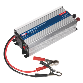 Sealey PI500 Modified Sine Wave Power Inverter 500W 12V DC - 230V ~ 50Hz