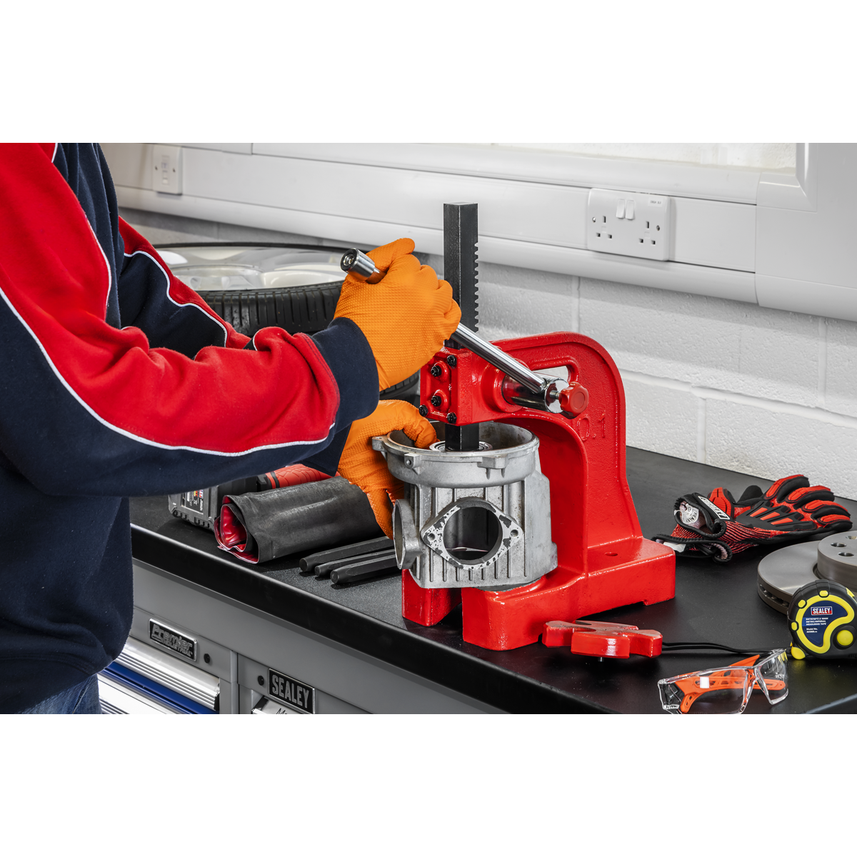 Sealey PK1000 Arbor Press 1 Tonne - additional view 7
