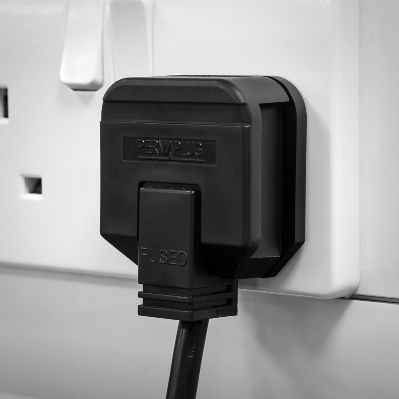 Sealey PL/13/3S 13A Heavy-Duty Rewirable Plug - Black - additional view 5