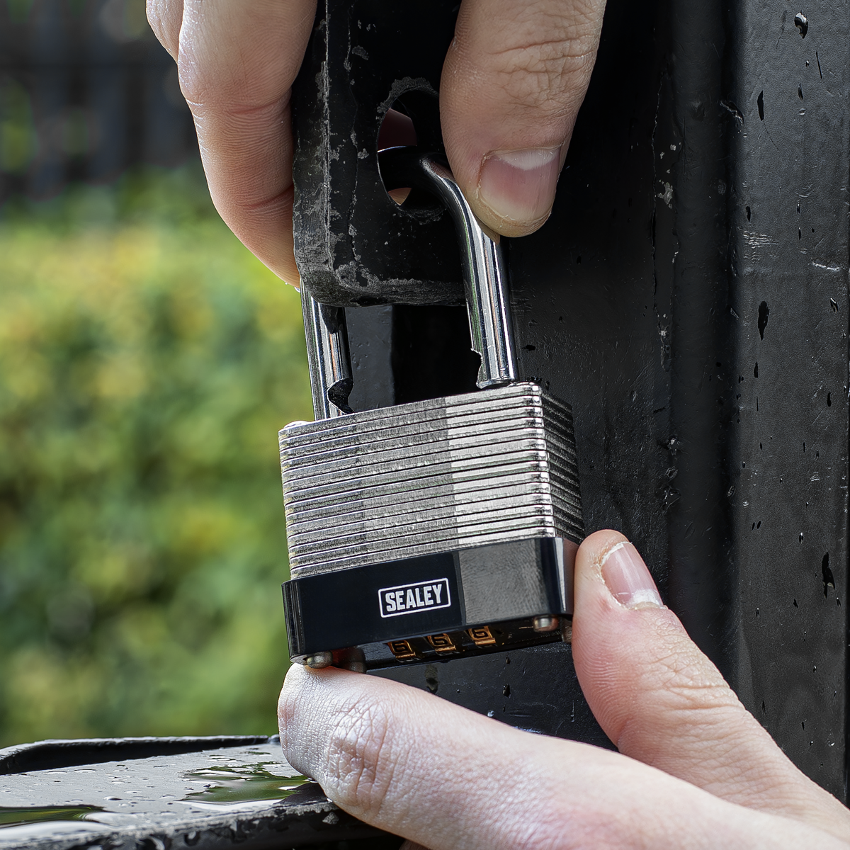 Sealey PL301C Steel Body Combination Padlock 40mm - additional view 5