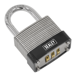 Sealey PL301C Steel Body Combination Padlock 40mm