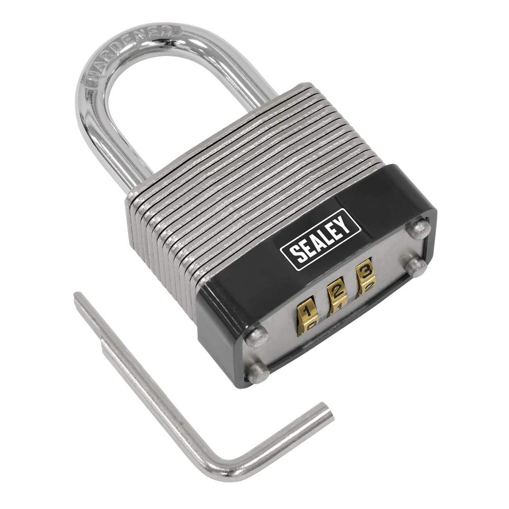 Sealey PL301C Steel Body Combination Padlock 40mm - additional view 9