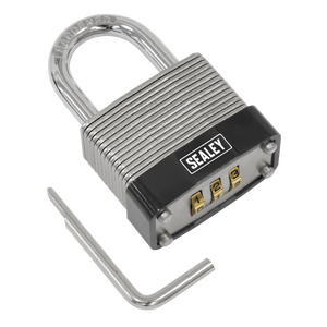 Sealey PL301C Steel Body Combination Padlock 40mm - additional view 9