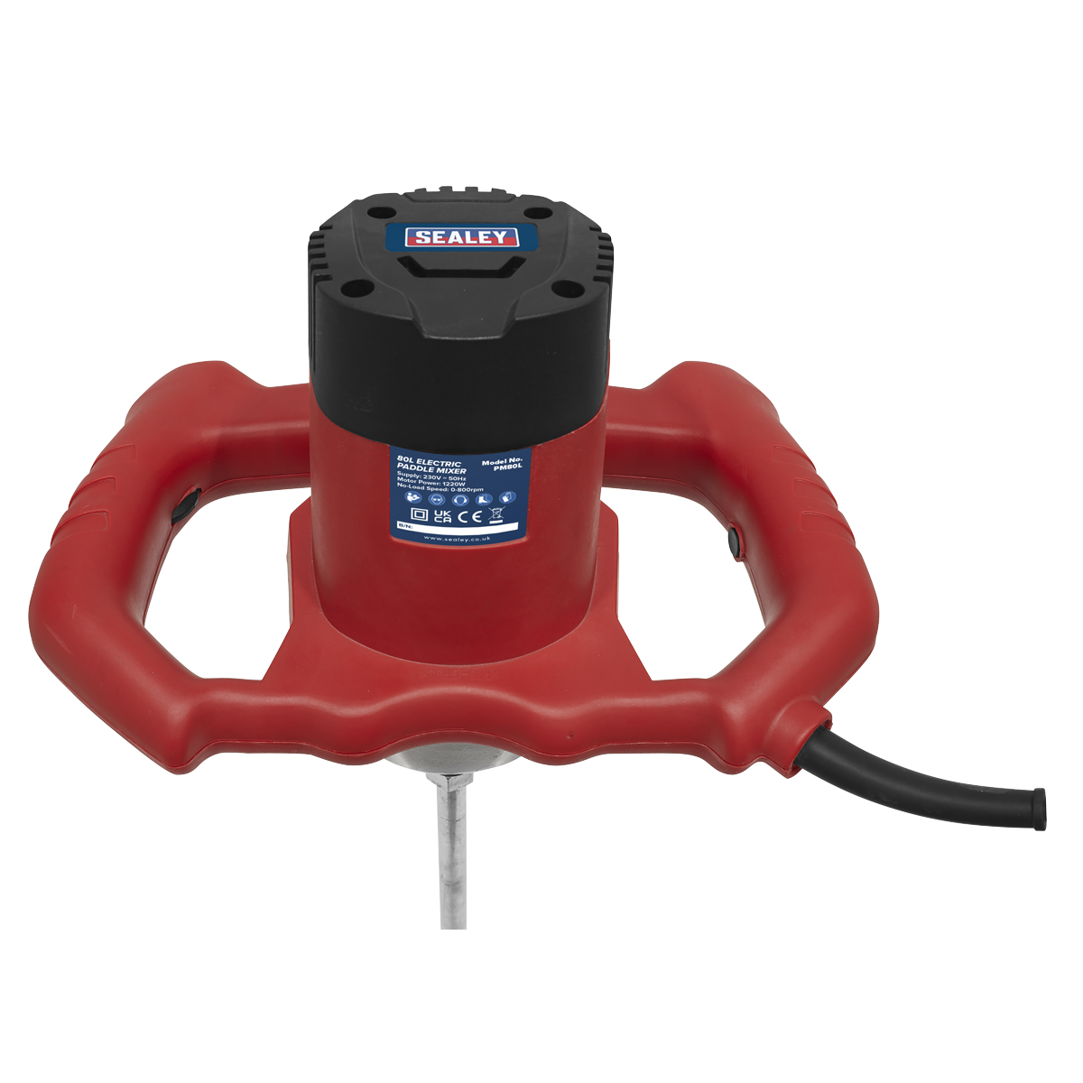 Sealey PM80L 80L Electric Paddle Mixer 1220W/230V - additional view 3