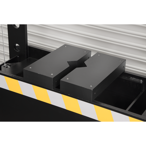 Sealey PPF100S Viking Floor Type Air/Hydraulic Press with Sliding Ram & Foot Pedal 100 Tonne - additional view 8