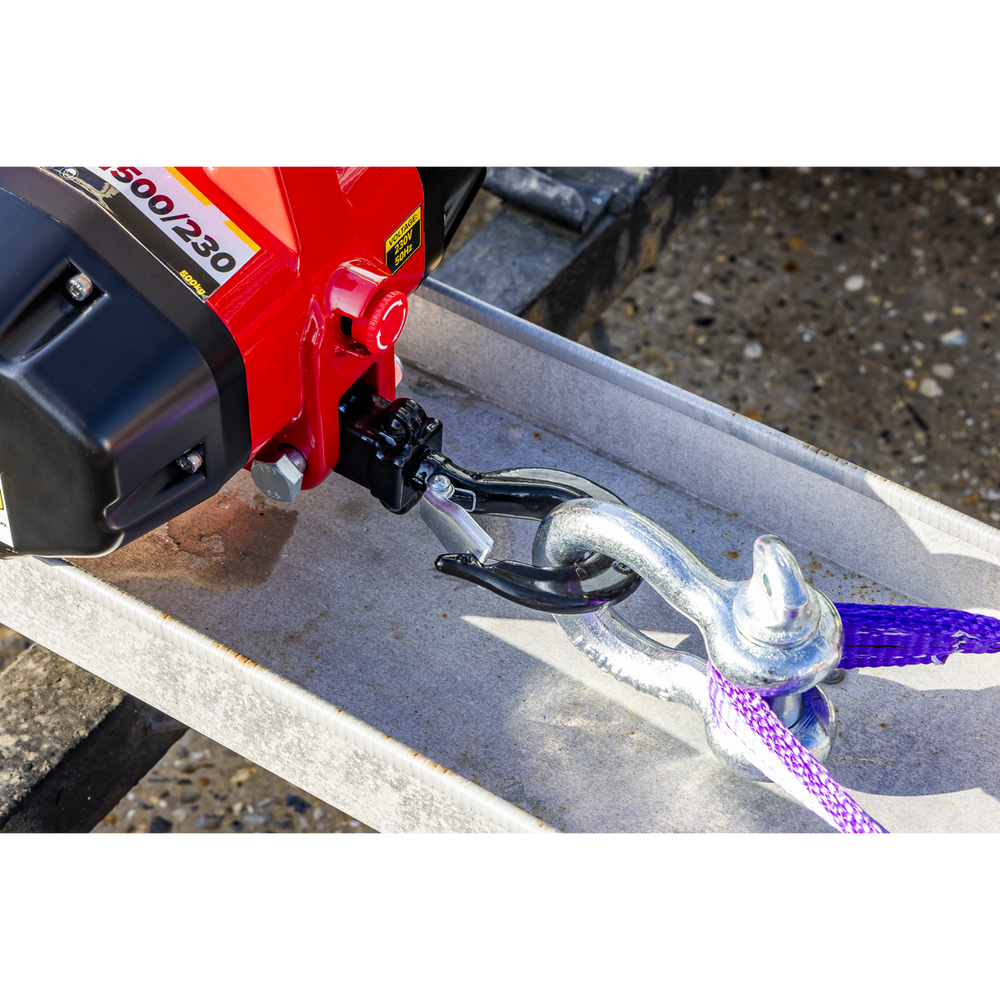Sealey PPH500/230 Portable Handheld Winch 500kg Pulling Force 230V - additional view 4