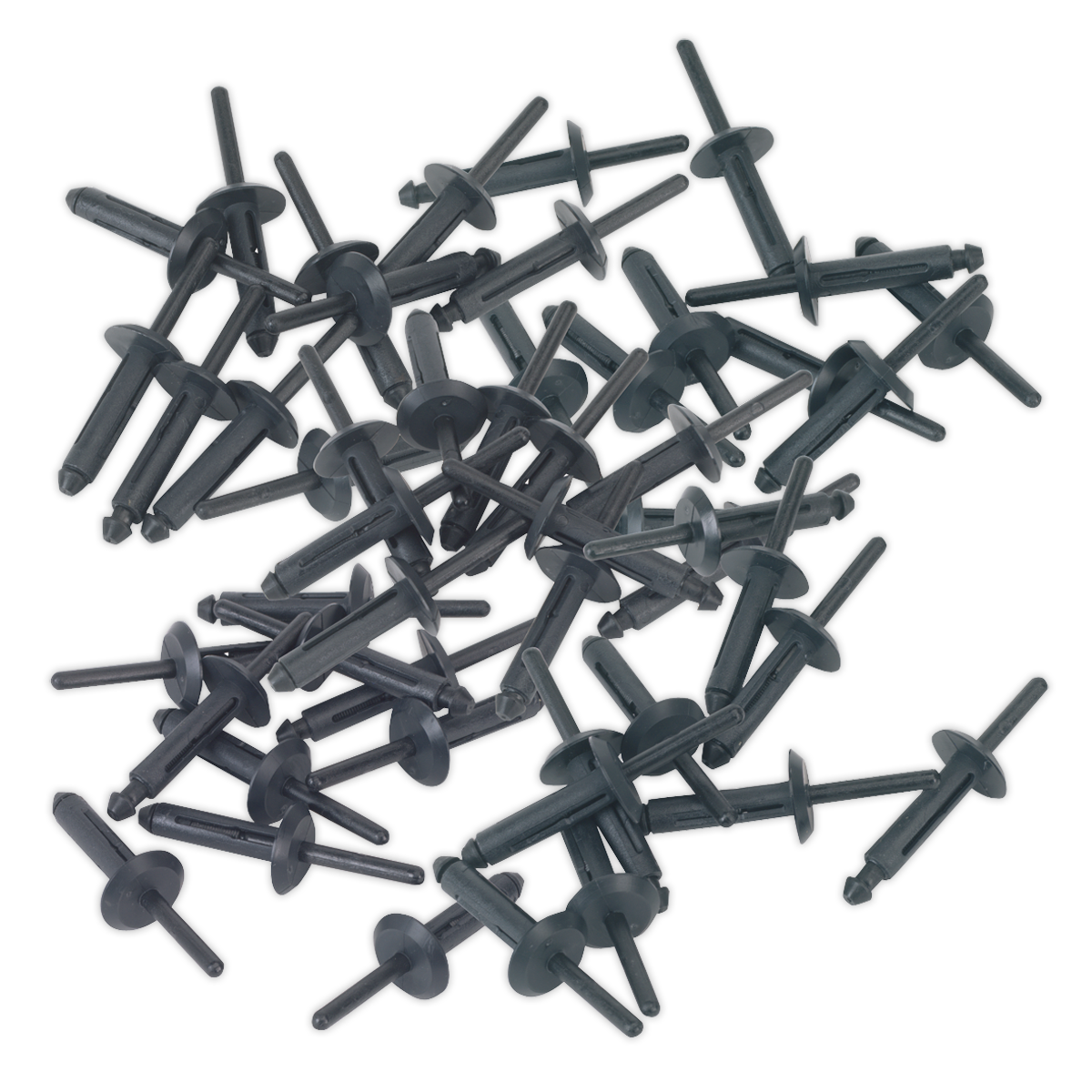 Sealey PR002 Plastic Rivet 6.3 x 25.2mm - Pack of 50