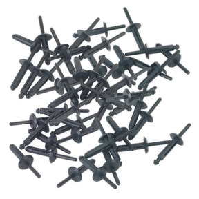 Sealey PR002 Plastic Rivet 6.3 x 25.2mm - Pack of 50