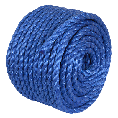Sealey PR1030 10mm x 30m Polypropylene Split Film Twisted Rope, Blue