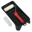 Sealey PR4 4" Paint Roller Set with Tray