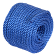 Sealey PR830 8mm x 30m Polypropylene Split Film Twisted Rope, Blue