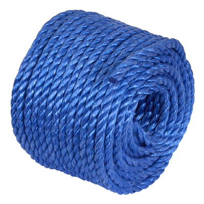 Sealey PR830 8mm x 30m Polypropylene Split Film Twisted Rope, Blue