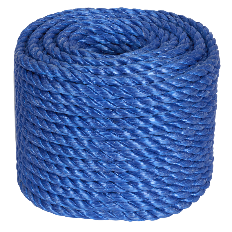 Sealey PR830 8mm x 30m Polypropylene Split Film Twisted Rope, Blue - additional view 3