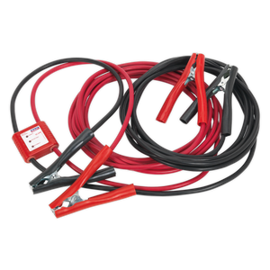 Sealey PROJ/12/24 Booster Cables 25mm² x 7m 450A with 12/24V Electronics Protection