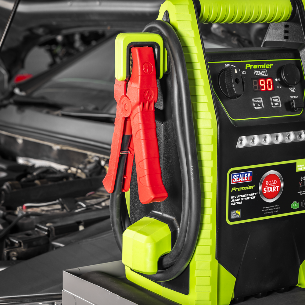 Sealey PRS2200 Premier 12V RoadStart® Jump Starter 2200 Peak Amps - additional view 4