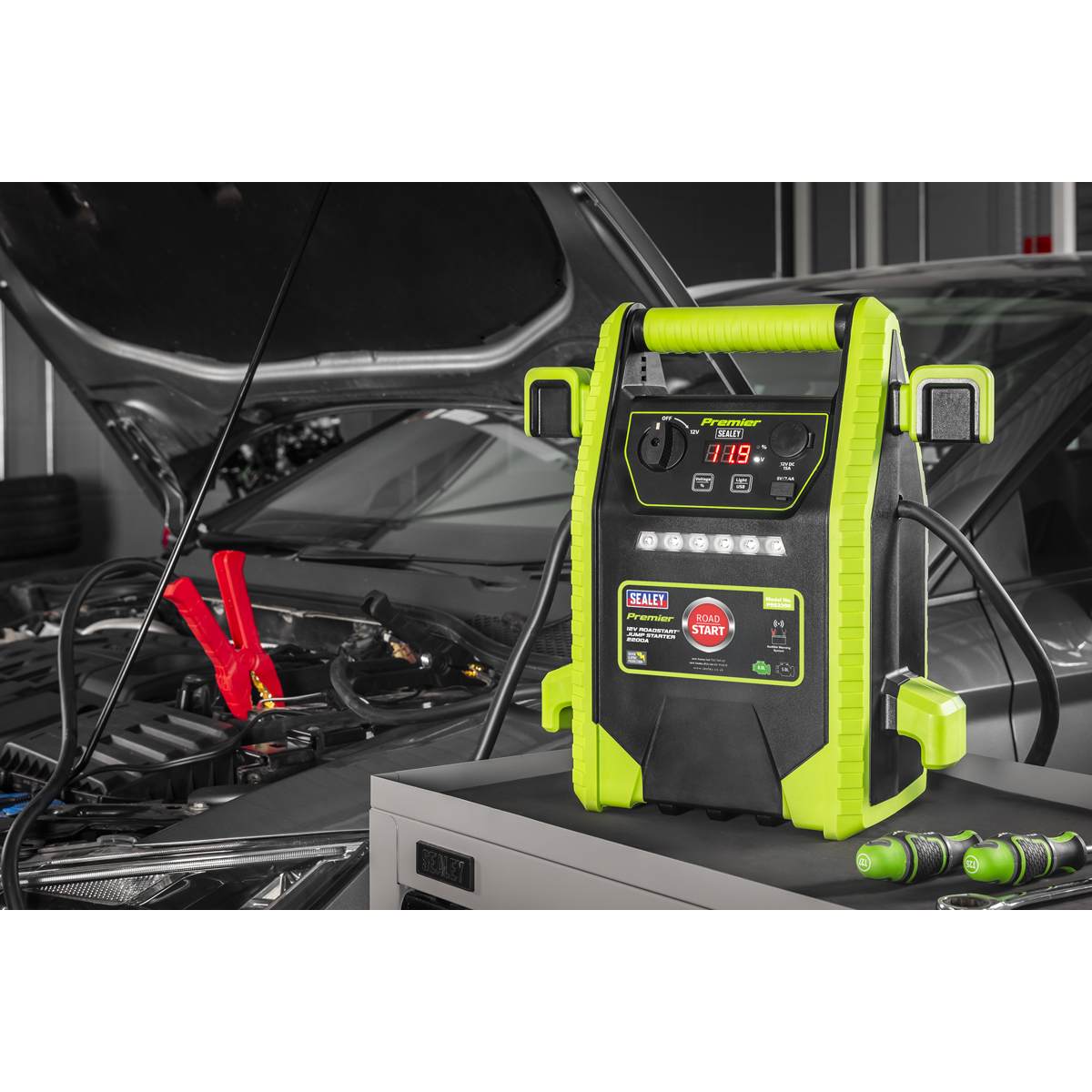 Sealey PRS2200 Premier 12V RoadStart® Jump Starter 2200 Peak Amps - additional view 8