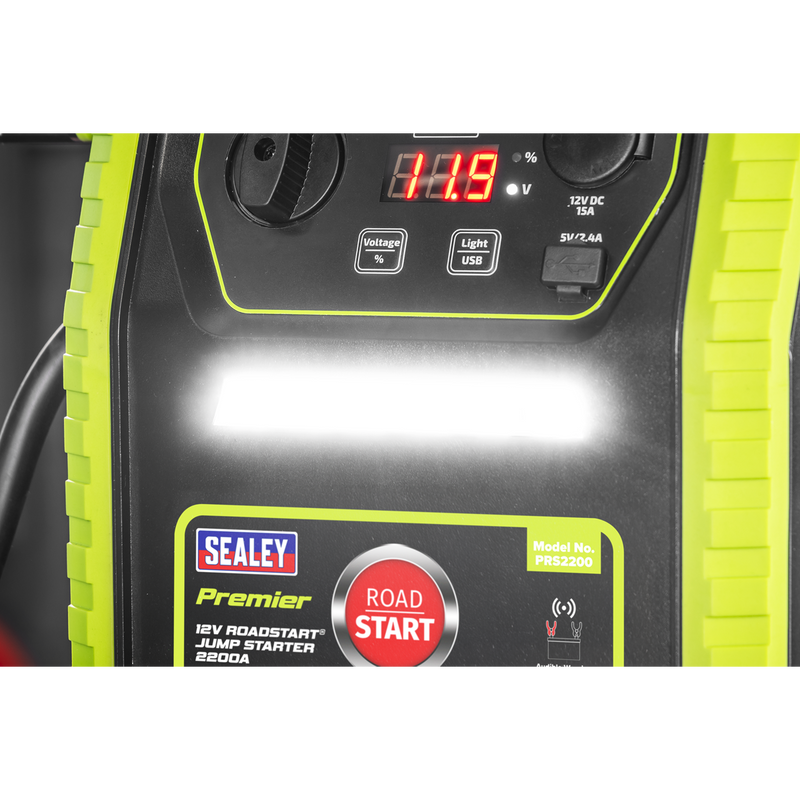 Sealey PRS2200 Premier 12V RoadStart® Jump Starter 2200 Peak Amps - additional view 9