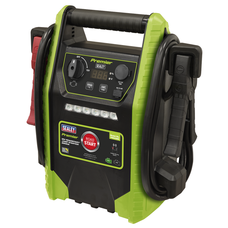 Sealey PRS2200 Premier 12V RoadStart® Jump Starter 2200 Peak Amps - additional view 13