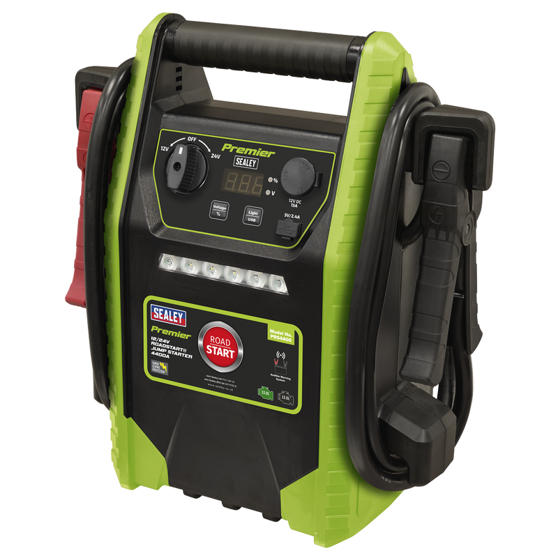 Sealey PRS4400 Premier 12/24V RoadStart® Jump Starter 4400A Peak Amps - additional view 5