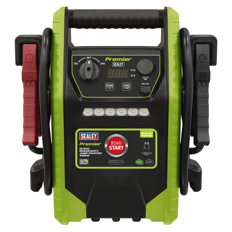 Sealey PRS4400 Premier 12/24V RoadStart® Jump Starter 4400A Peak Amps - additional view 6