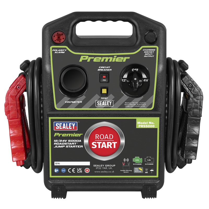 Sealey PRS5000 12/24V Premier RoadStart® Jump Starter 5000A - additional view 9
