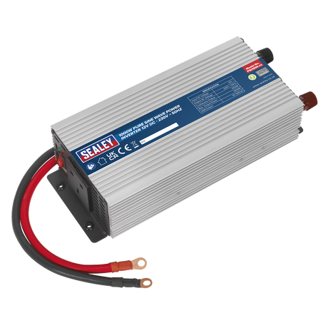 Sealey PSI1000 Pure Sine Wave Power Inverter 1000W 12V