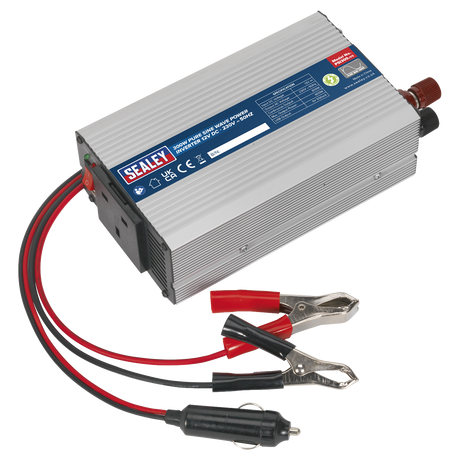 Sealey PSI300 Pure Sine Wave Power Inverter 300W 12V